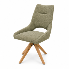 Fauteuil de salle à manger DC-3626 avec piètement en bois | ComfPlus Furnishing