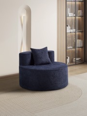 H-017 Round Compression Lounge Chair,{comfplusfurnishing},Modern Round Compression Lounge Chair | H-017