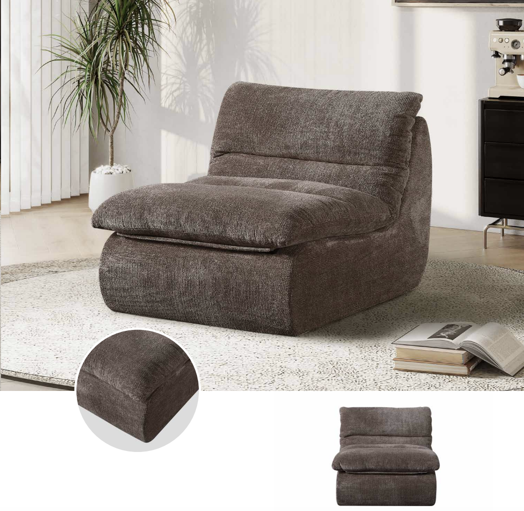 H-022 Modular Compression Lounge Chair,{comfplusfurnishing},Modern Modular Compression Lounge Chair | H-022