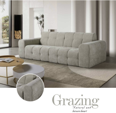 H-029 Tufted Compression Sofa,{comfplusfurnishing},Modern Tufted Compression Sofa | H-029