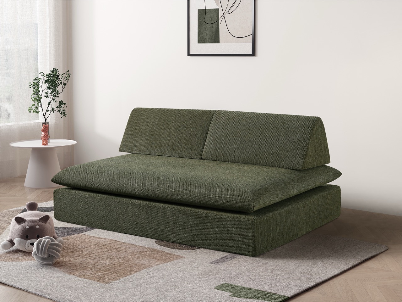H-056 Modern Modular Compression Sofa Bed for Wholesale Furniture Projects | ComfPlus Furnishing
