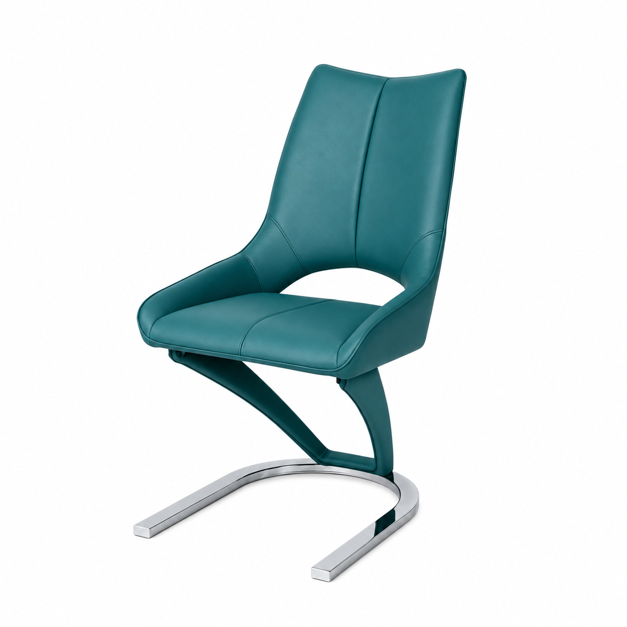 CF-1689 Modern Real Leather Dining Chair for Wholesale Furniture Projects | ComfPlus Furnishing