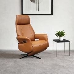 Electric recliner with Swivel Base for Wholesale Furniture Projects | ComfPlus Furnishing
