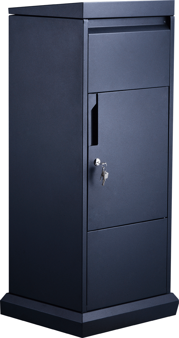 Modern Freestanding Parcel Box,MY SHOP,Modern Freestanding Parcel Box