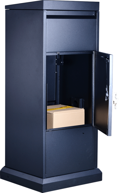 Modern Freestanding Parcel Box,MY SHOP,Modern Freestanding Parcel Box