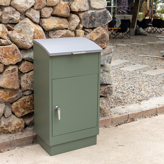 Modern Freestanding Parcel Box,MY SHOP,Modern Freestanding Parcel Box