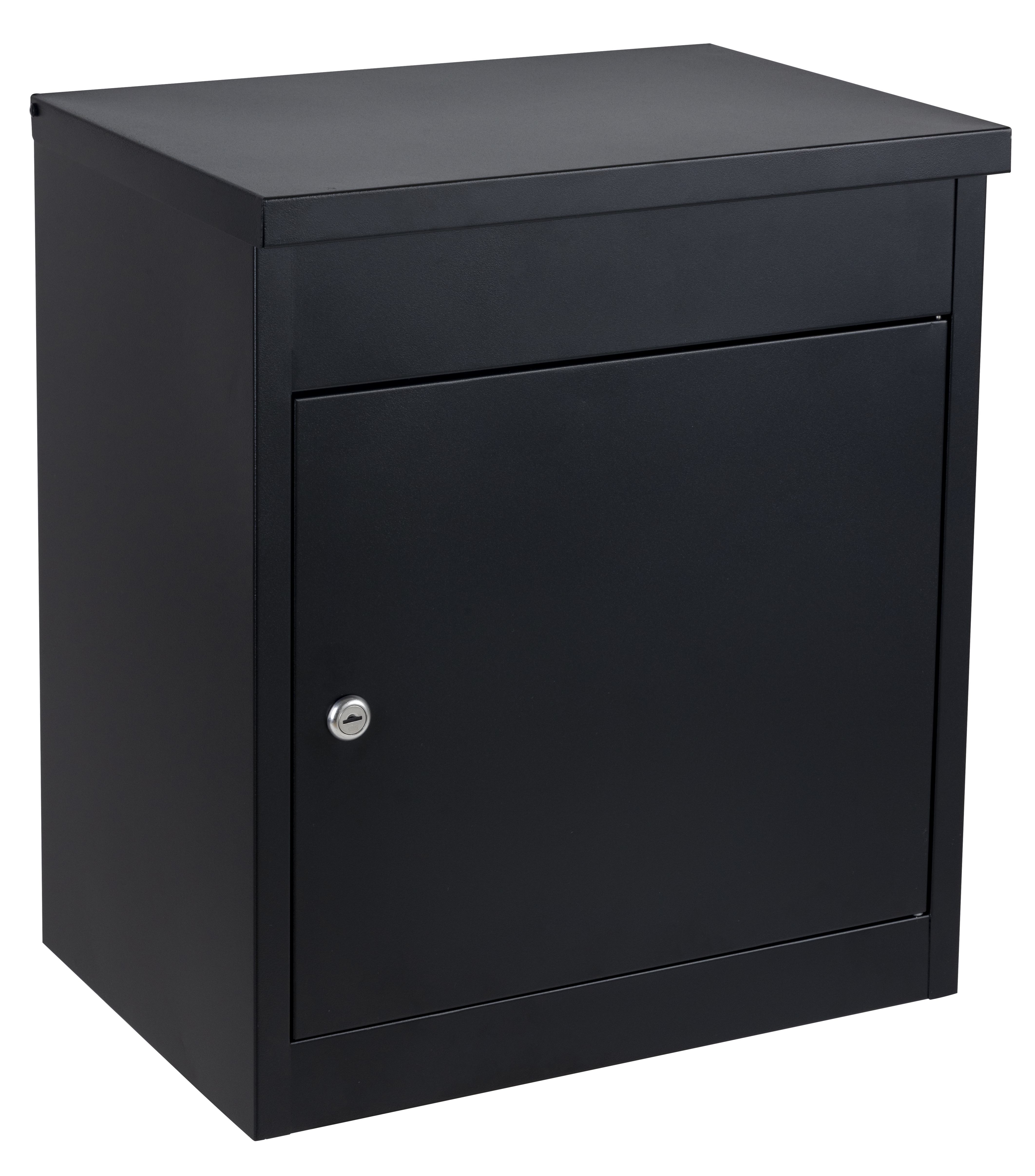 Heavy-Duty Anti-Theft Wall-Mounted Drop Box for Packages,MY SHOP,Heavy-Duty Anti-Theft Wall-Mounted Drop Box for Packages