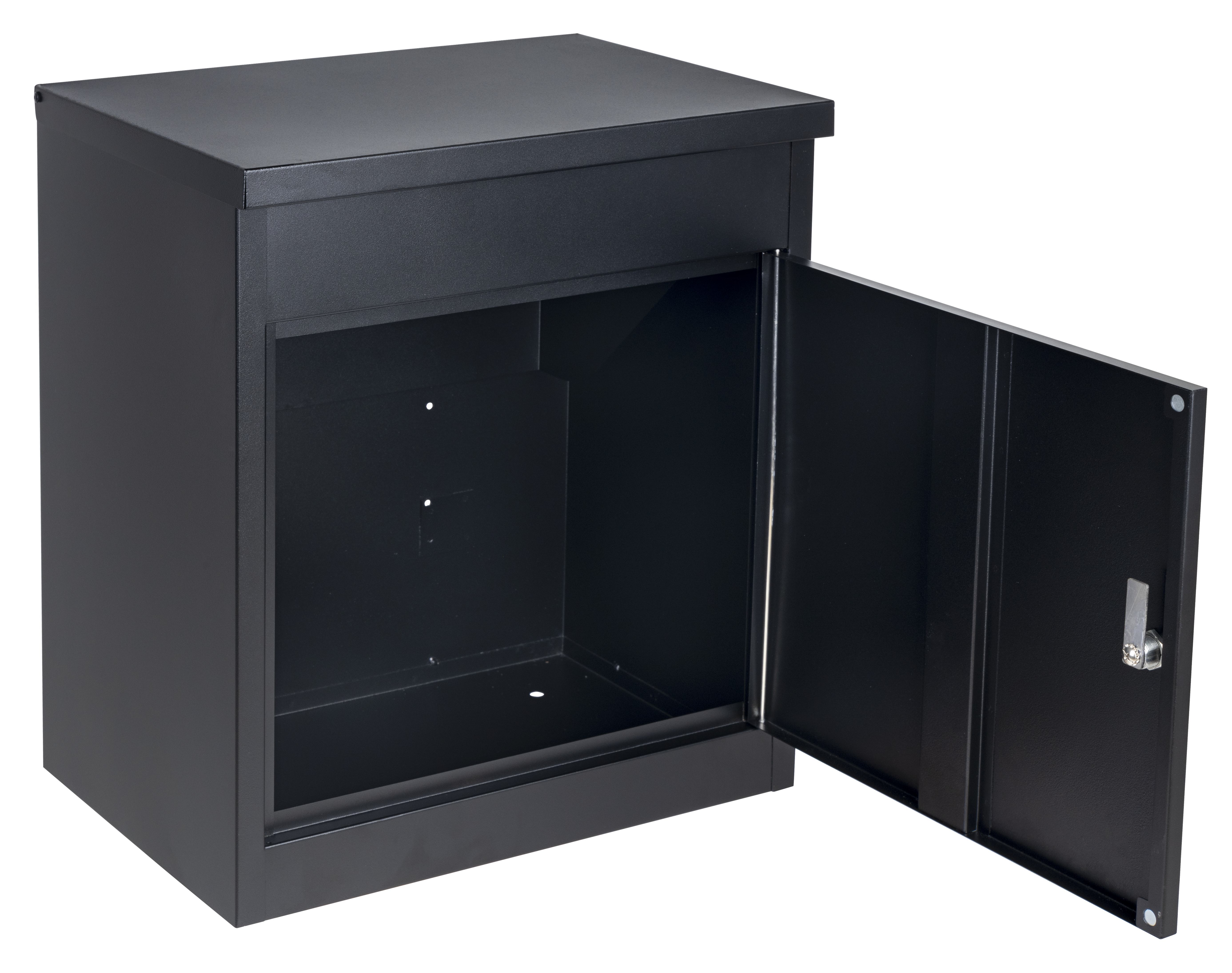 Heavy-Duty Anti-Theft Wall-Mounted Drop Box for Packages,MY SHOP,Heavy-Duty Anti-Theft Wall-Mounted Drop Box for Packages