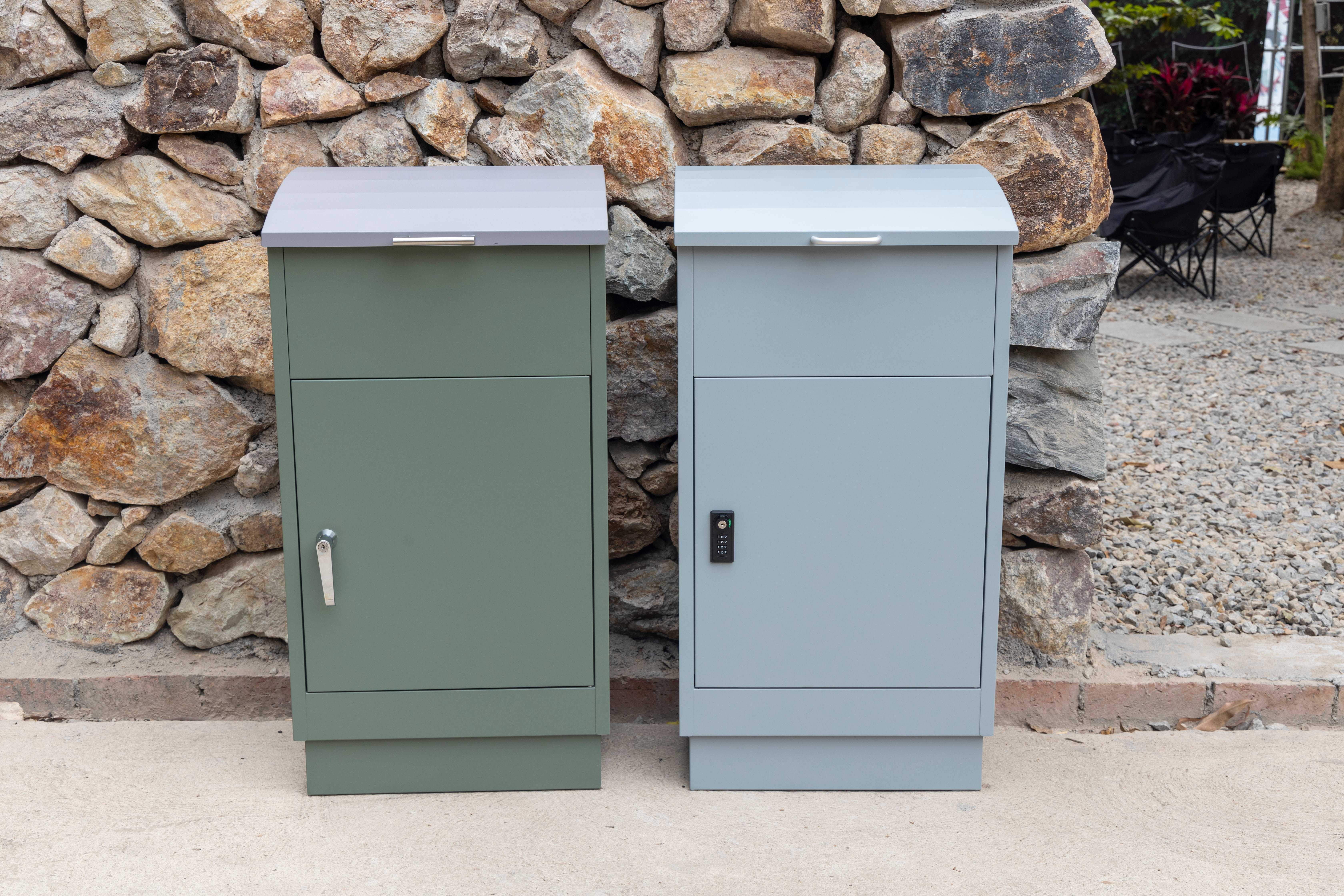 Modern Freestanding Parcel Box,MY SHOP,Modern Freestanding Parcel Box