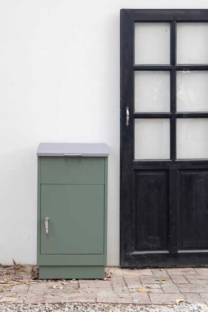 Modern Freestanding Parcel Box,MY SHOP,Modern Freestanding Parcel Box