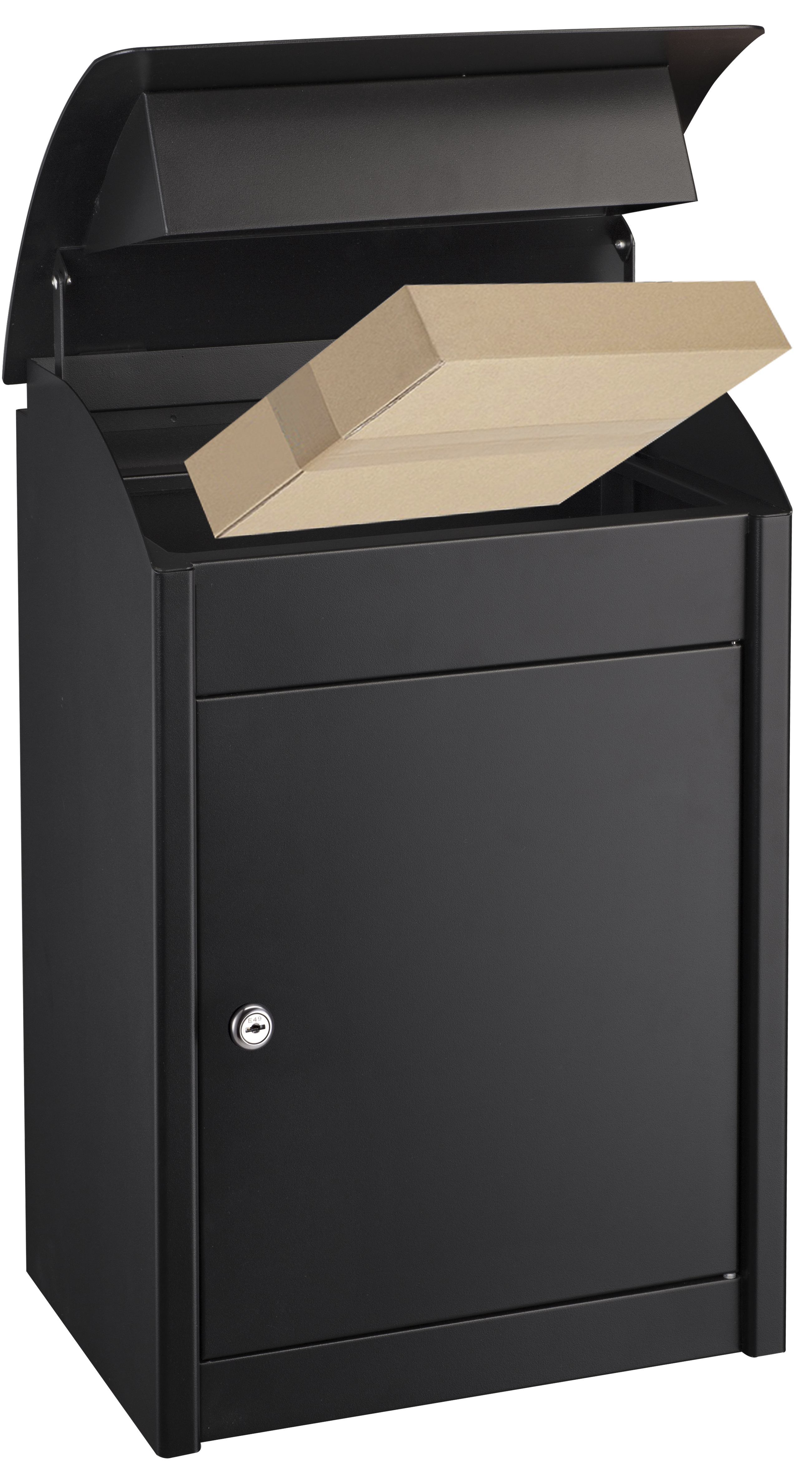 Modern Compact Wall Mount Parcel Box for Secure Mail Delivery,MY SHOP,Modern Compact Wall Mount Parcel Box for Secure Mail Delivery