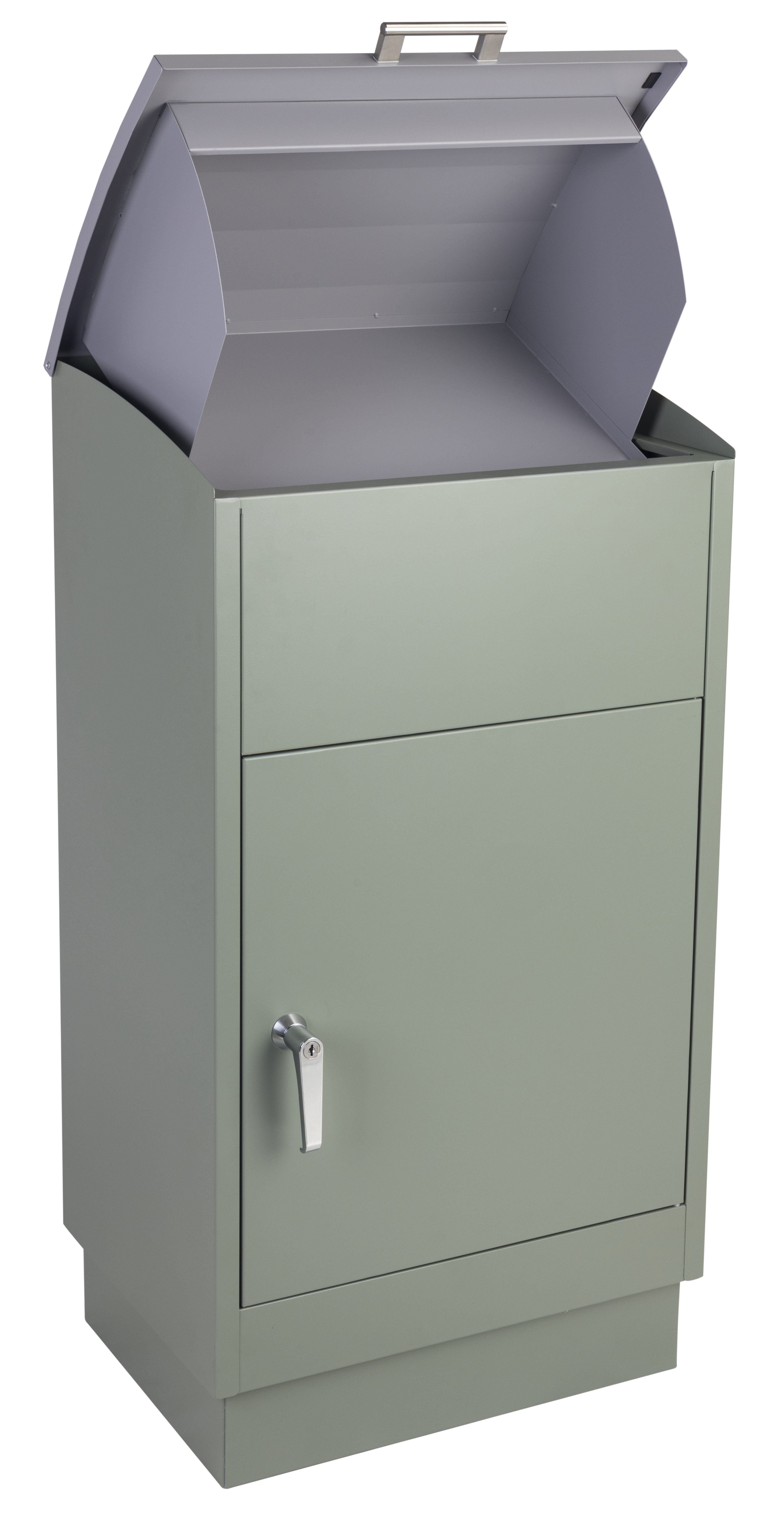 Modern Freestanding Parcel Box,MY SHOP,Modern Freestanding Parcel Box
