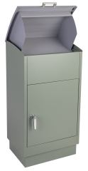 Modern Freestanding Parcel Box,MY SHOP,Modern Freestanding Parcel Box