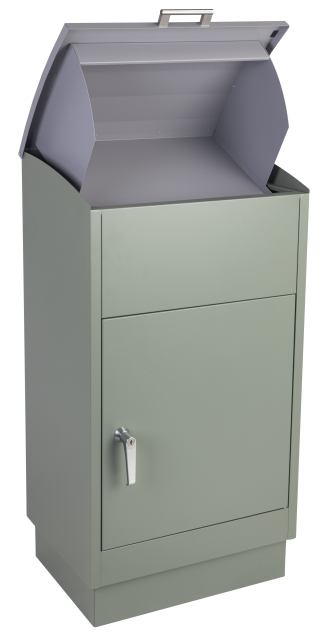 Modern Freestanding Parcel Box,MY SHOP,Modern Freestanding Parcel Box