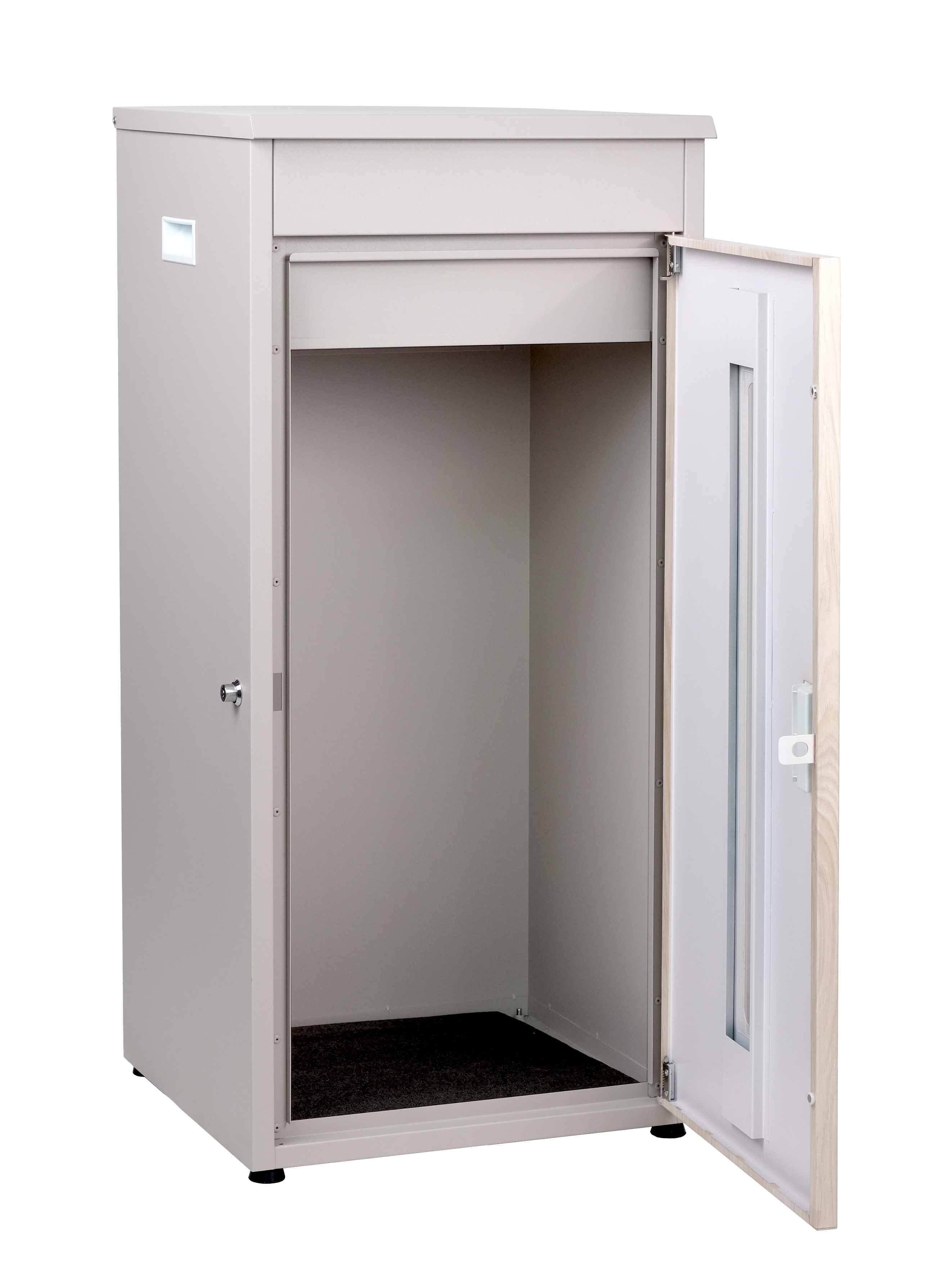 Modern Outdoor Pillar Parcel Box – Large Capacity & Anti-Theft,MY SHOP,Modern Outdoor Pillar Parcel Box – Large Capacity & Anti-Theft