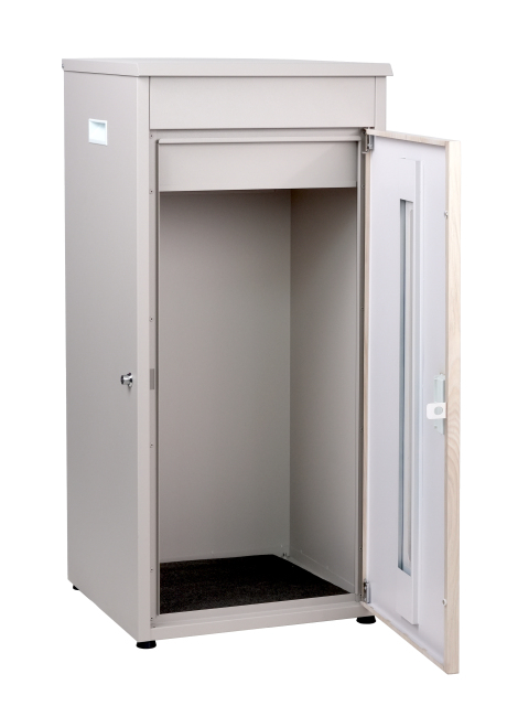 Modern Outdoor Pillar Parcel Box – Large Capacity & Anti-Theft,MY SHOP,Modern Outdoor Pillar Parcel Box – Large Capacity & Anti-Theft