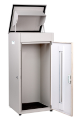Modern Outdoor Pillar Parcel Box – Large Capacity & Anti-Theft,MY SHOP,Modern Outdoor Pillar Parcel Box – Large Capacity & Anti-Theft