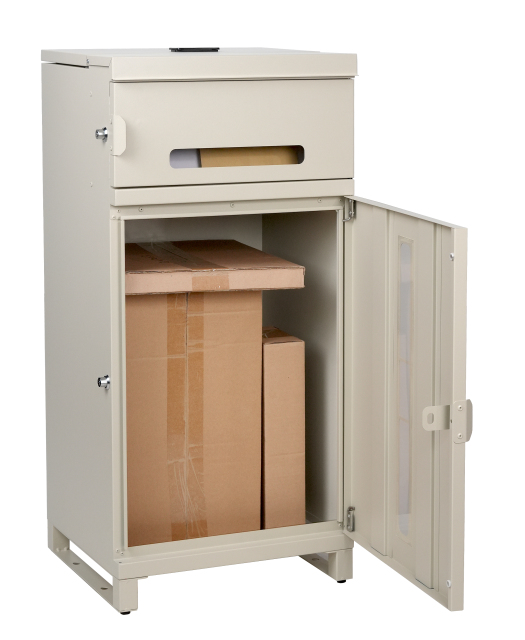 All-in-One Standing Parcel & Letter Box with Combination Lock,MY SHOP,All-in-One Standing Parcel & Letter Box with Combination Lock