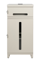 All-in-One Standing Parcel & Letter Box with Combination Lock,MY SHOP,All-in-One Standing Parcel & Letter Box with Combination Lock