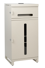 All-in-One Standing Parcel & Letter Box with Combination Lock,MY SHOP,All-in-One Standing Parcel & Letter Box with Combination Lock