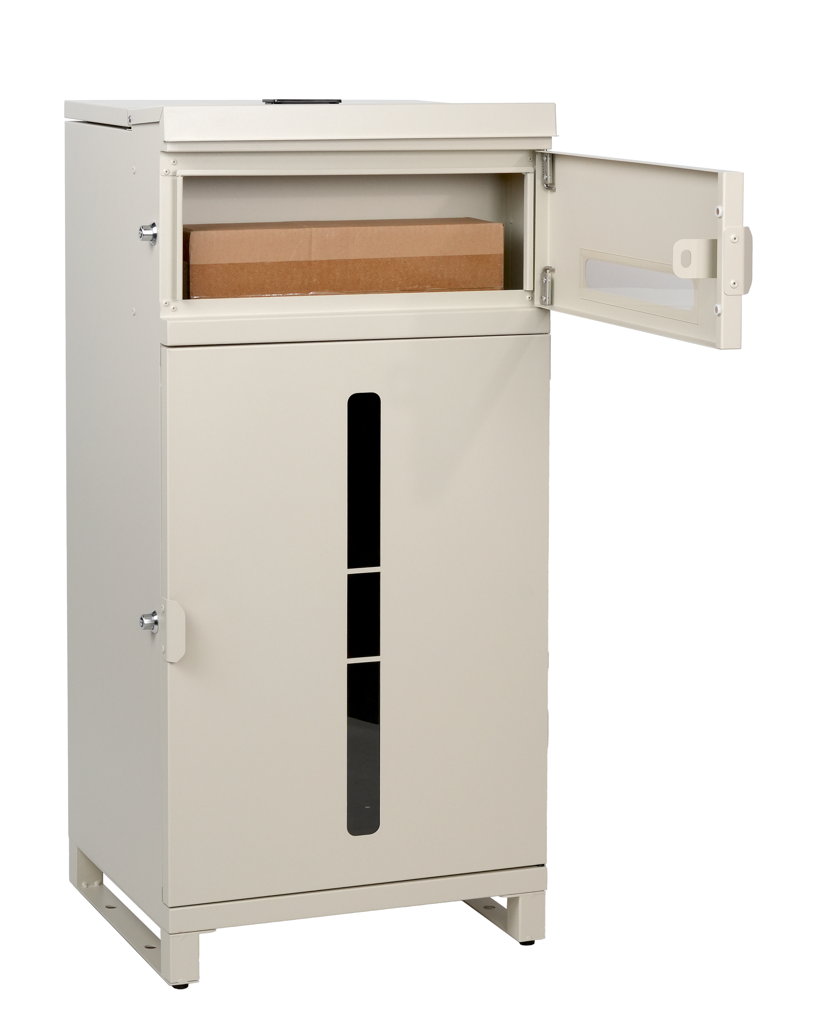 All-in-One Standing Parcel & Letter Box with Combination Lock,MY SHOP,All-in-One Standing Parcel & Letter Box with Combination Lock