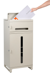 All-in-One Standing Parcel & Letter Box with Combination Lock,MY SHOP,All-in-One Standing Parcel & Letter Box with Combination Lock