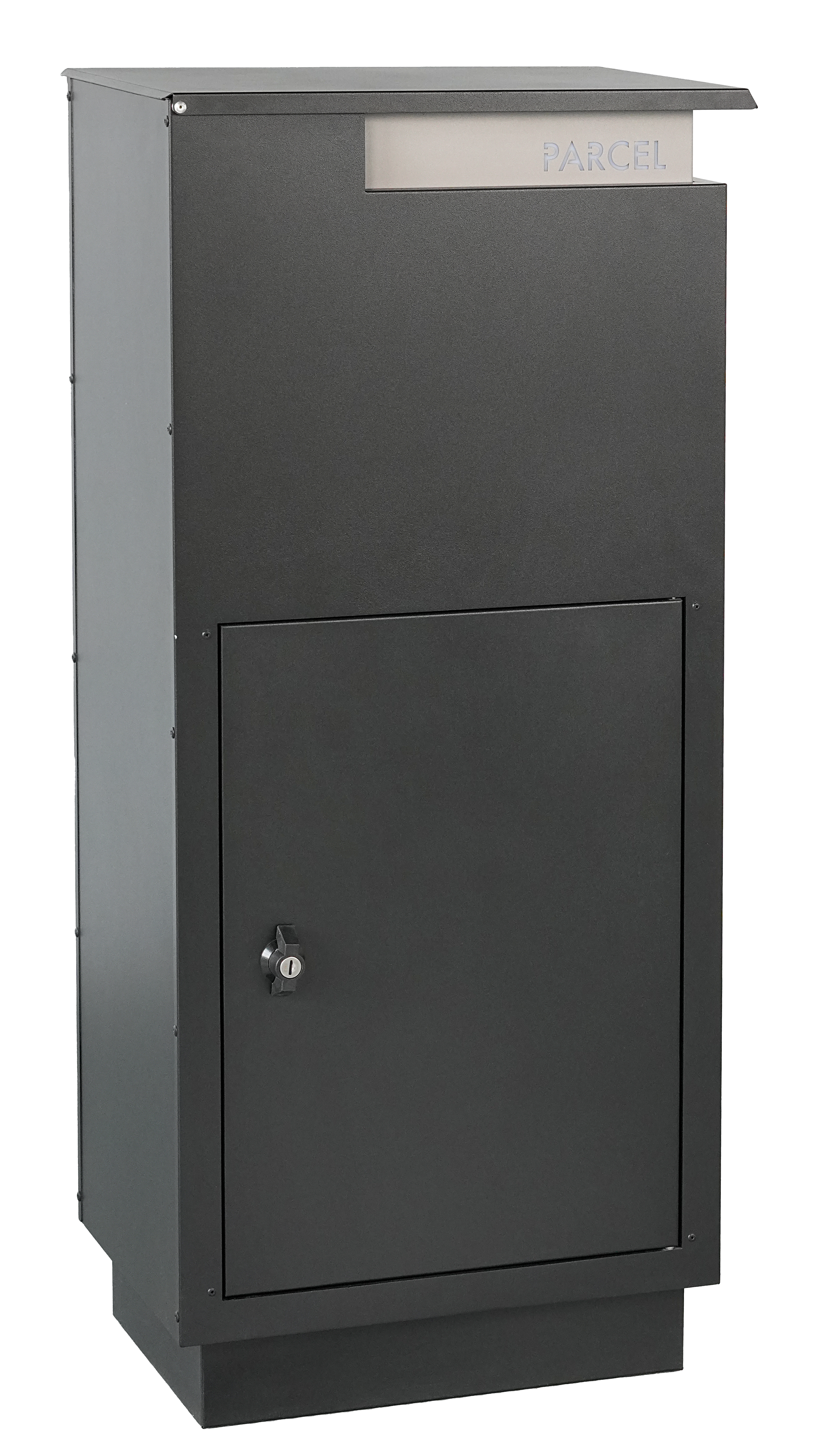 All-in-One Standing Parcel Receiver with Resettable Butterfly Lock,Winland,All-in-One Standing Parcel Receiver with Resettable Butterfly Lock