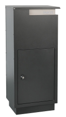 All-in-One Standing Parcel Receiver with Resettable Butterfly Lock,Winland,All-in-One Standing Parcel Receiver with Resettable Butterfly Lock
