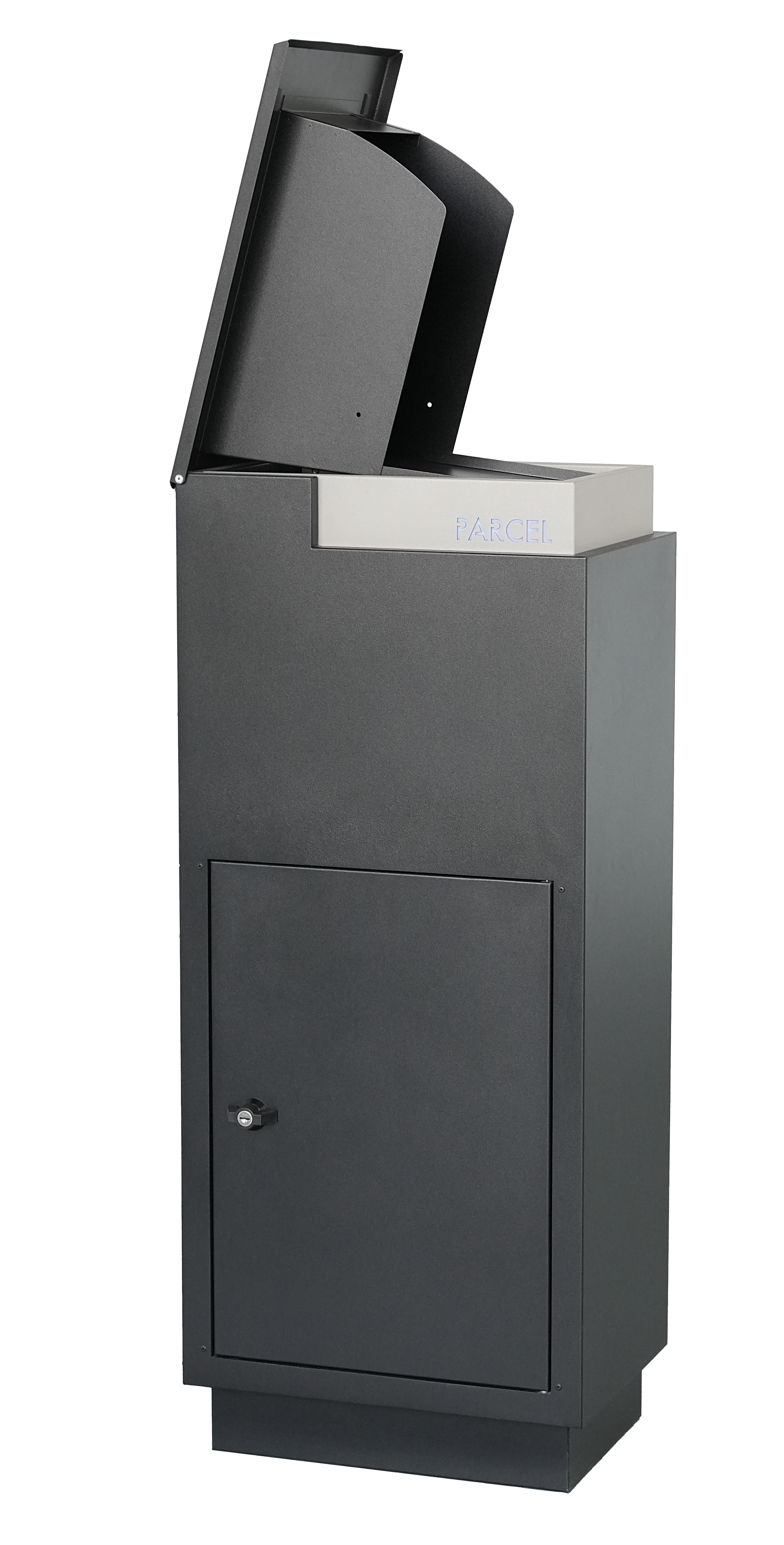 All-in-One Standing Parcel Receiver with Resettable Butterfly Lock,Winland,All-in-One Standing Parcel Receiver with Resettable Butterfly Lock