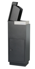 All-in-One Standing Parcel Receiver with Resettable Butterfly Lock,Winland,All-in-One Standing Parcel Receiver with Resettable Butterfly Lock