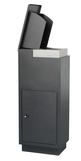 All-in-One Standing Parcel Receiver with Resettable Butterfly Lock,Winland,All-in-One Standing Parcel Receiver with Resettable Butterfly Lock