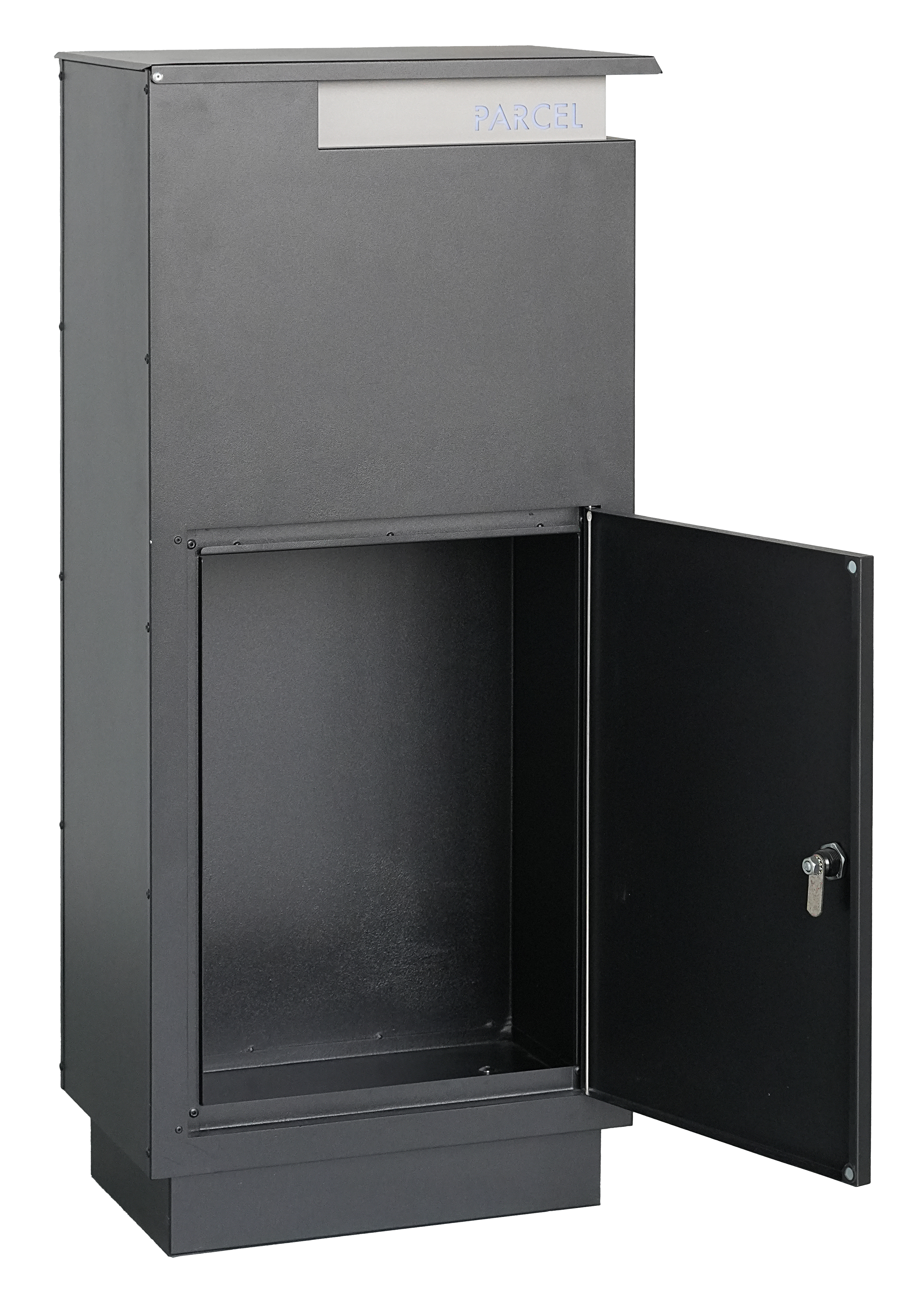 All-in-One Standing Parcel Receiver with Resettable Butterfly Lock,Winland,All-in-One Standing Parcel Receiver with Resettable Butterfly Lock