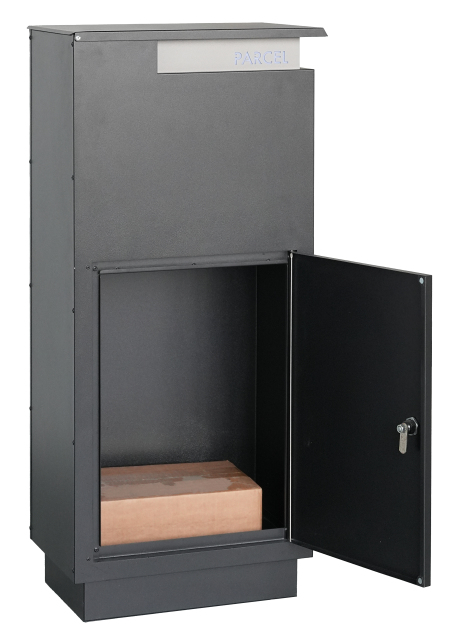 All-in-One Standing Parcel Receiver with Resettable Butterfly Lock,Winland,All-in-One Standing Parcel Receiver with Resettable Butterfly Lock
