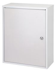 Wall-Mounted Lockable Medicine Cabinet with Galvanized Steel Body,Winland,Wall-Mounted Lockable Medicine Cabinet with Galvanized Steel Body