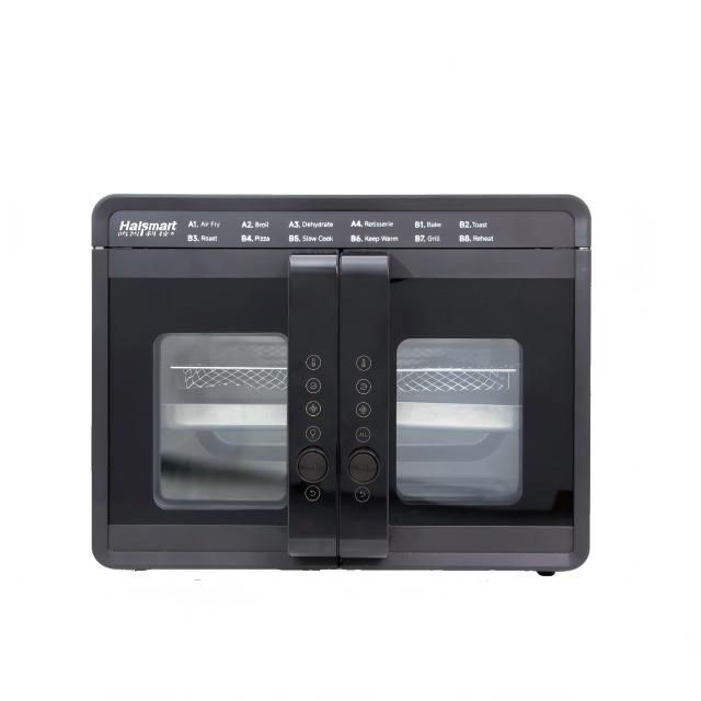 Dual-Zone Air Fryer & Multifunction Oven,Hallsmart-The Best Rice Cooker Manufacturer,Dual-Zone Air Fryer & Multifunction Oven