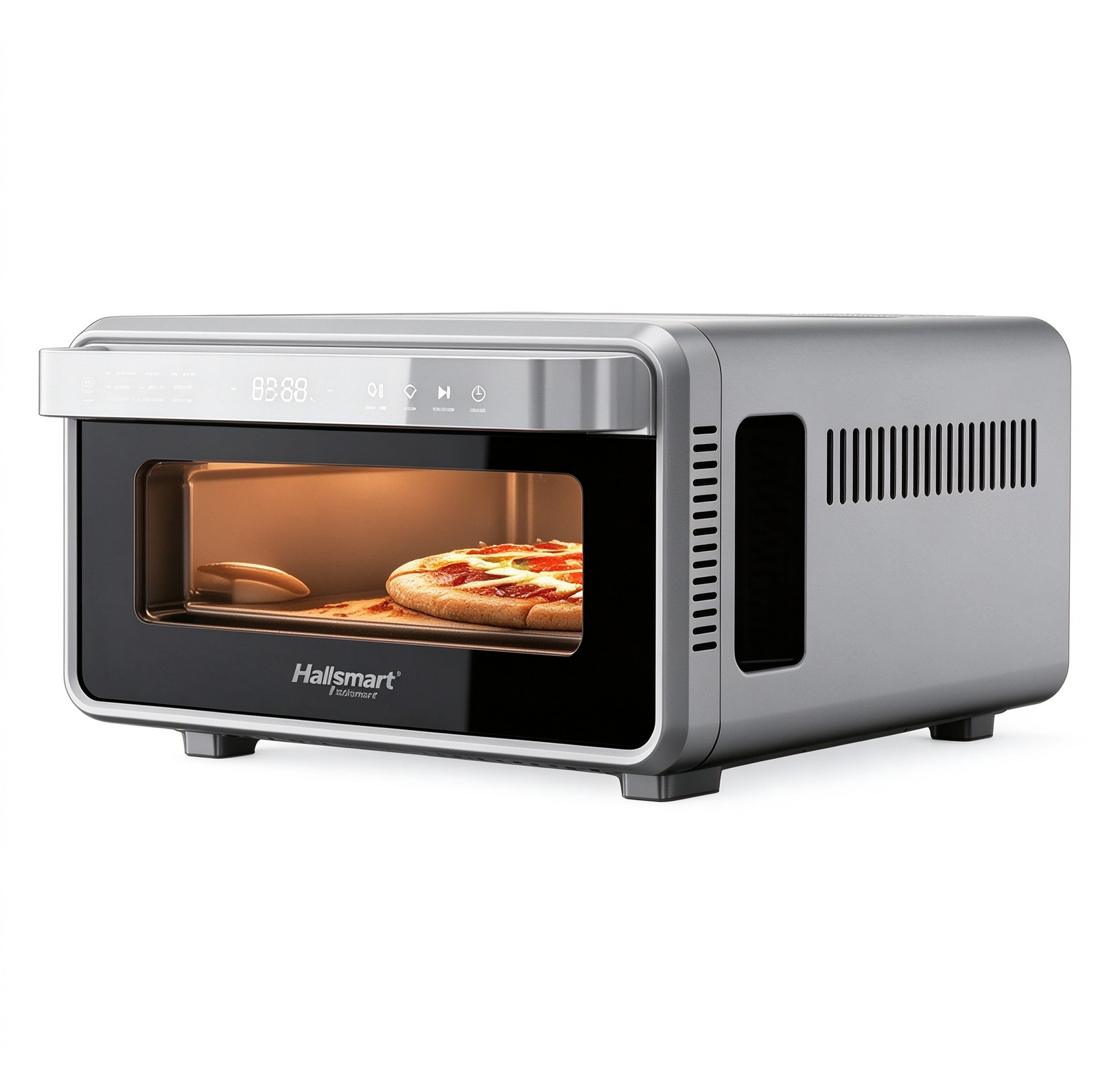 Настольная печь для пиццы Hallsmart 13 л, 1700 Вт, цифровая пицца-машина, Hallsmart — лучший производитель рисоварок, печь для пиццы Hallsmart