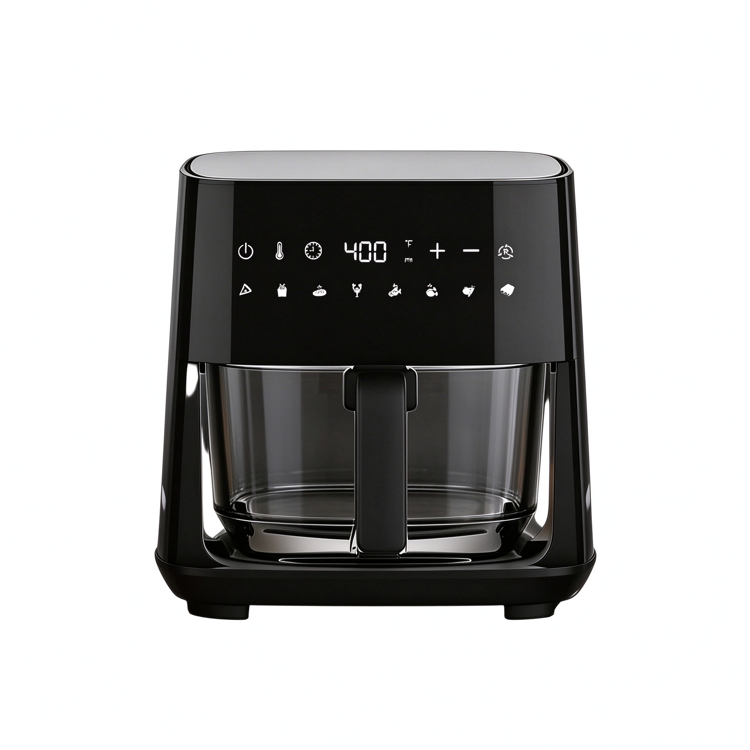 Hallsmart 4.5L Borosilicate Glass Pot Air Fryer, 1450W Digital Air Fryer,Hallsmart-The Best Rice Cooker Manufacturer,The Hallsmart Glass Pot Air Fryer