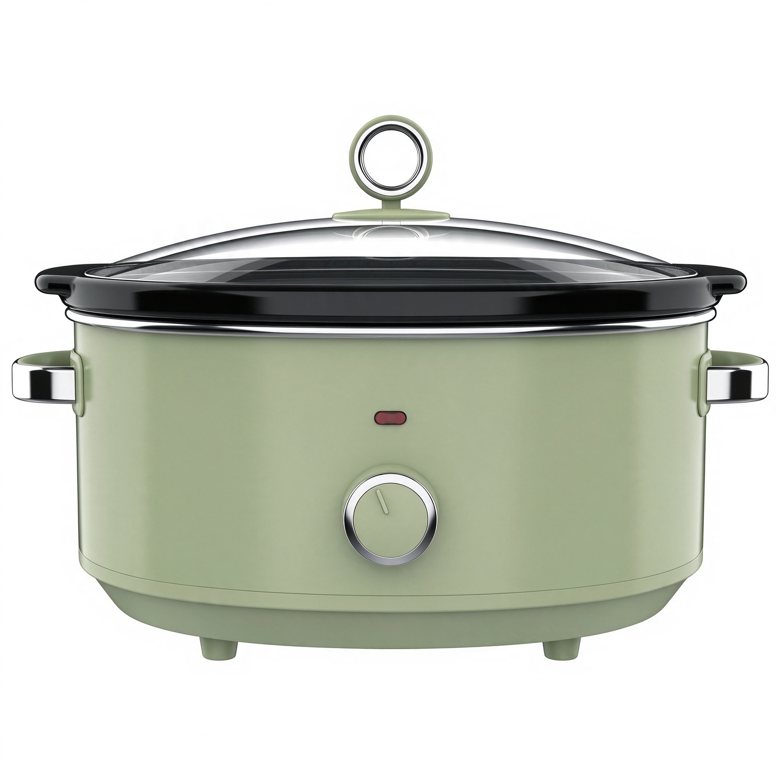 Multi Color Optional OEM ODM Available  3 Heat Settings Slow Cooker with Removable Ceramic Pot and Visible Glass Lid,Hallsmart-The Best Rice Cooker Manufacturer,Hallsmart Cream Beige Vintage Slow Cooker | Classic Mechanical Crock Pot for Home Slow Simmer