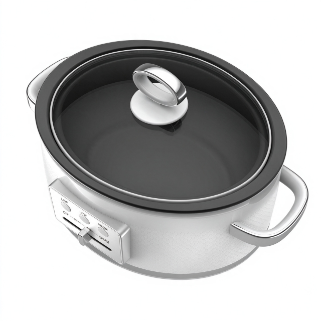 3 Heat Settings Low High Warm with Removable Ceramic Pot and Glass Lid Round Slow Cooker,Hallsmart-The Best Rice Cooker Manufacturer,3 Heat Settings Low High Warm with Removable Ceramic Pot and Glass Lid Round Slow Cooker