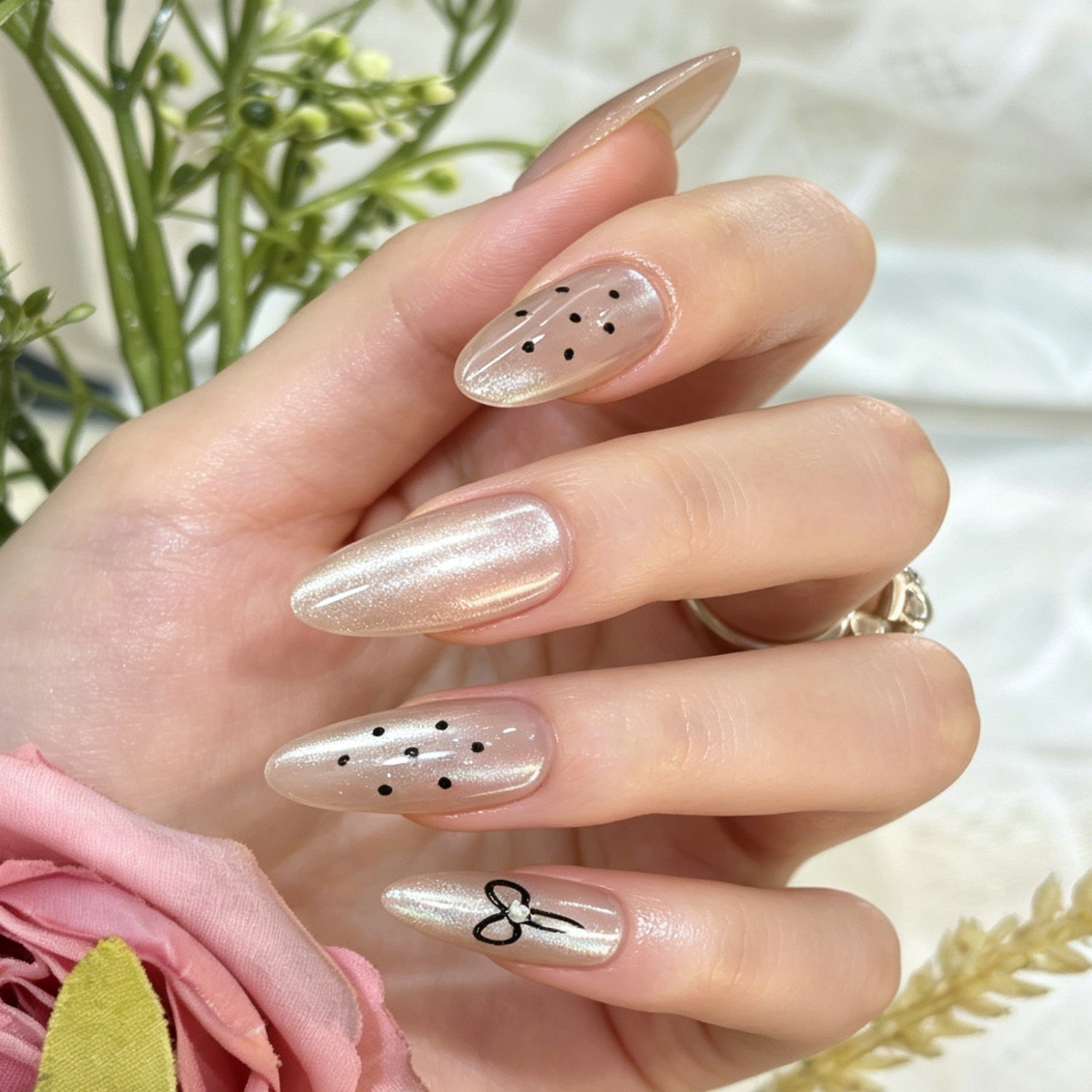 Leopard Gradient Rhinestone| 6 Styles, Reusable False Nails | Ashowner