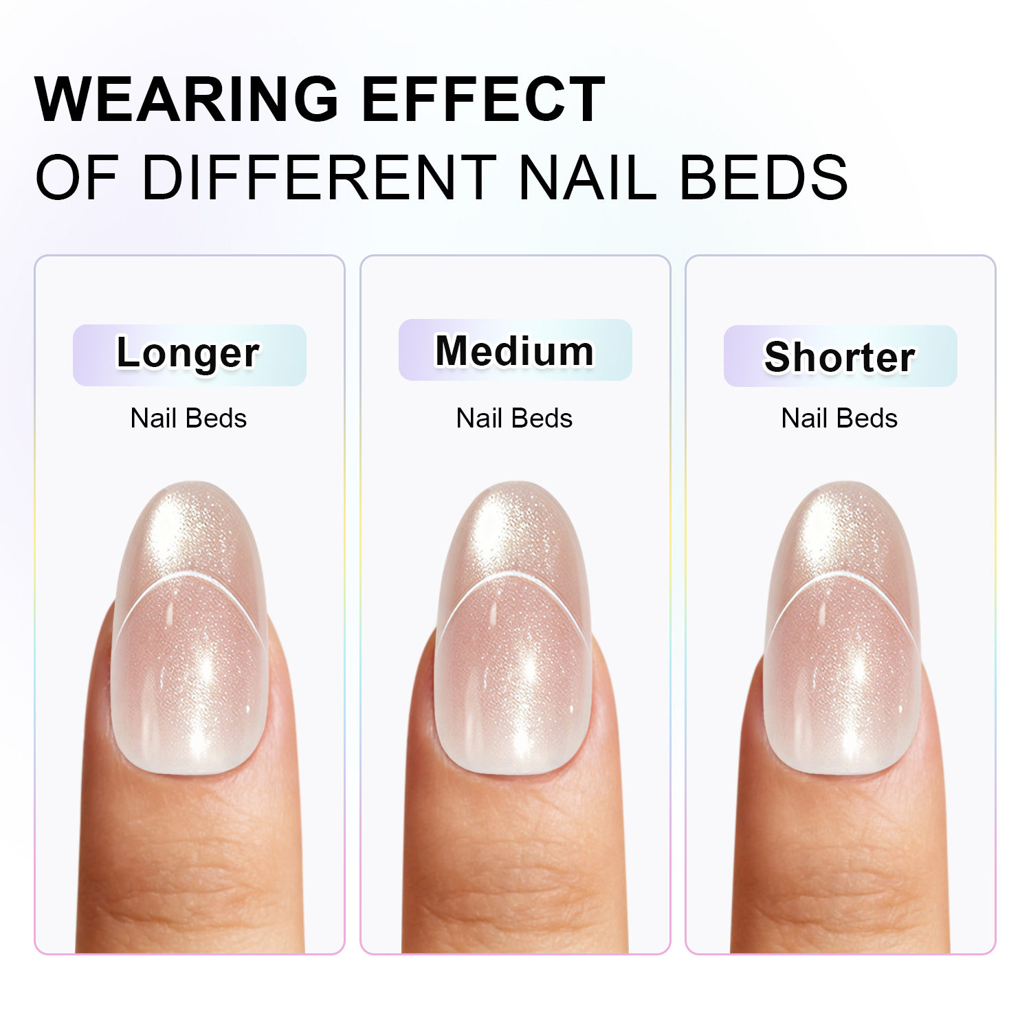 Leopard Gradient Rhinestone| 6 Styles, Reusable False Nails | Ashowner