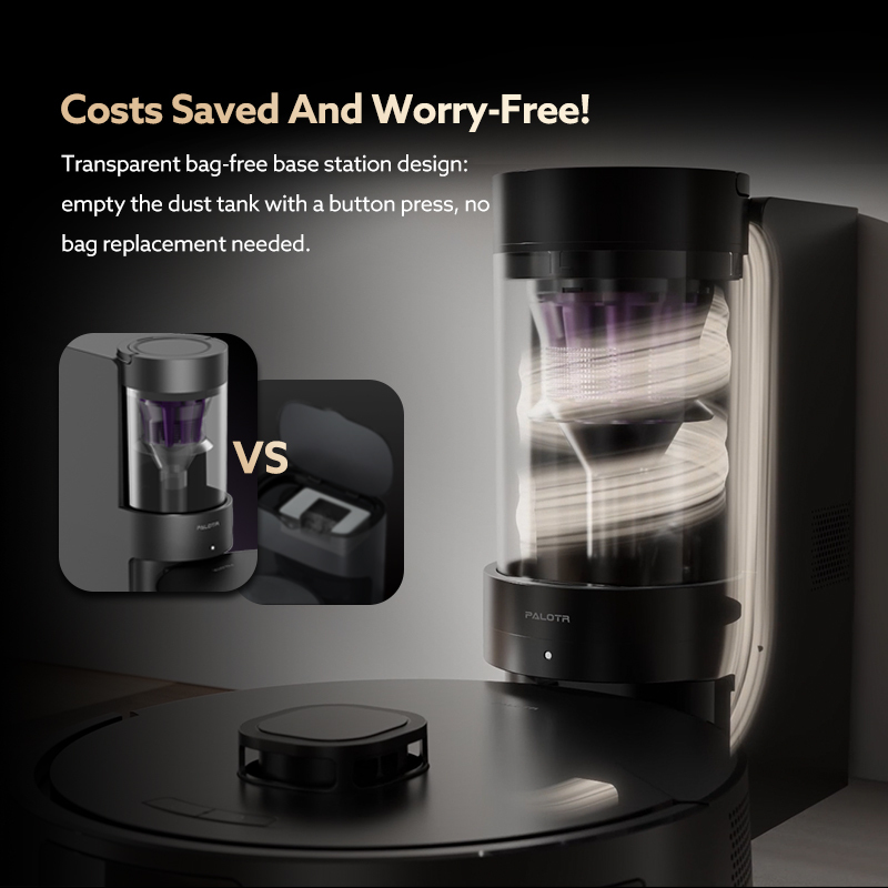 LiDAR Robot Vacuum with Bagless Station,MY SHOP,Robot Vacuum Cleaner