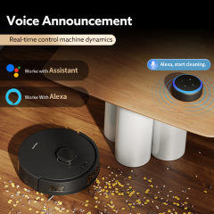 LiDAR Robot Vacuum with Bagless Station,MY SHOP,Robot Vacuum Cleaner