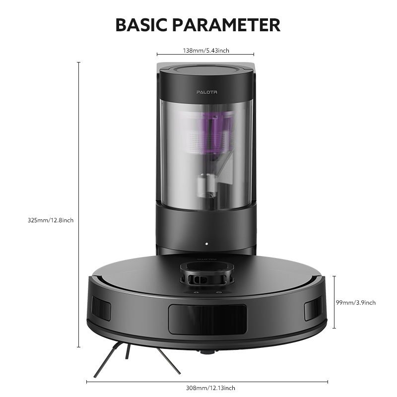 LiDAR Robot Vacuum with Bagless Station,MY SHOP,Robot Vacuum Cleaner