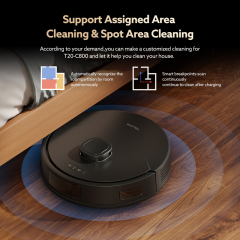 LiDAR Robot Vacuum with Bagless Station,MY SHOP,Robot Vacuum Cleaner
