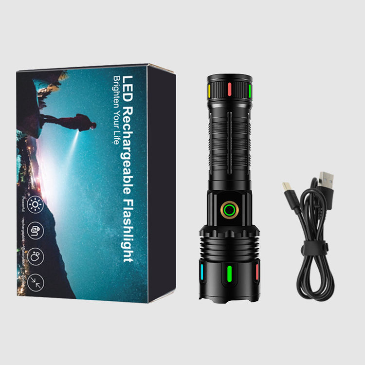 Wholesale Multi-function Powerful Light Long Range Digital Display Rechargeable Tactical Flashlight Zoomable LED Laser Light, Baiwei,Wholesale Multi-function Powerful Light Long Range Digital Display Rechargeable Tactical Flashlight Zoomable LED Laser Light
