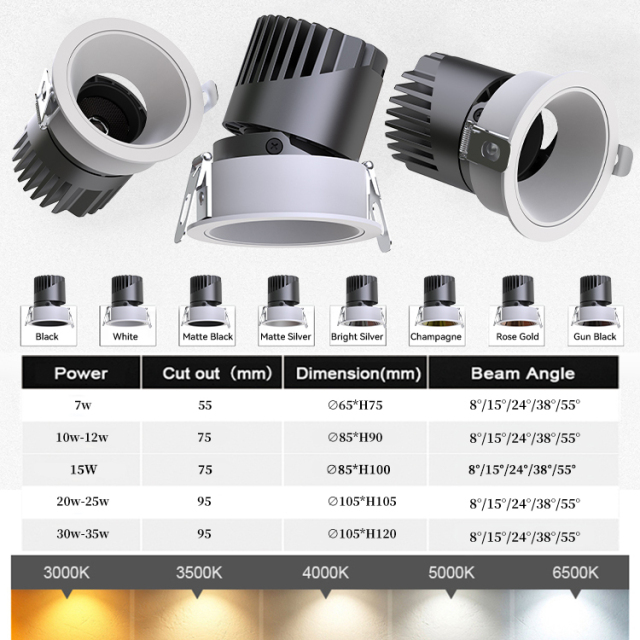 Single-head round spring clip with ear style,MY SHOP,G9-2835-88LED