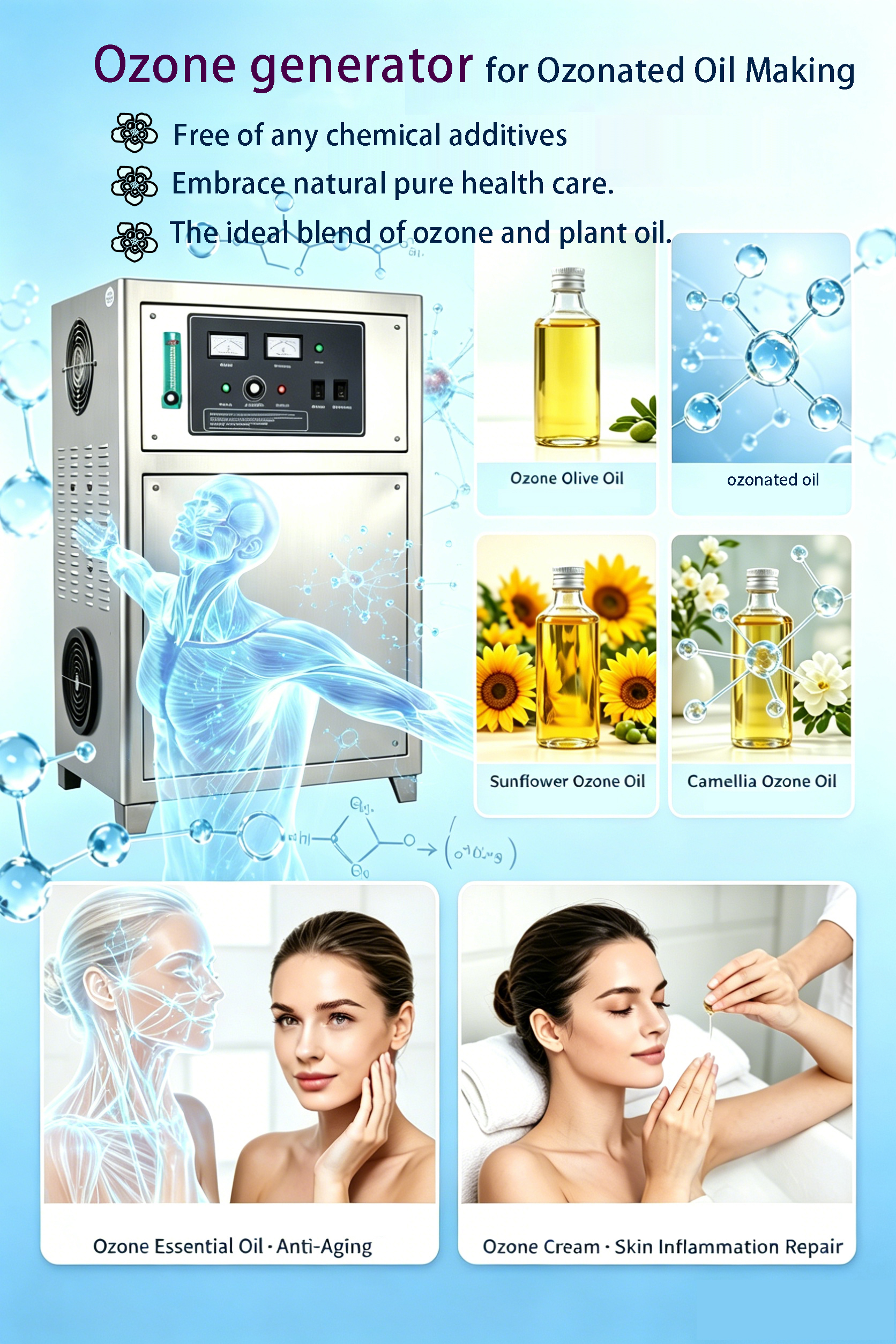 ozonated oil production 30g 50g olive oil treatment ozone generator,Guangzhou Dnwell Machinery Co., ltd,ozonated oil production 30g 50g olive oil treatment ozone generator