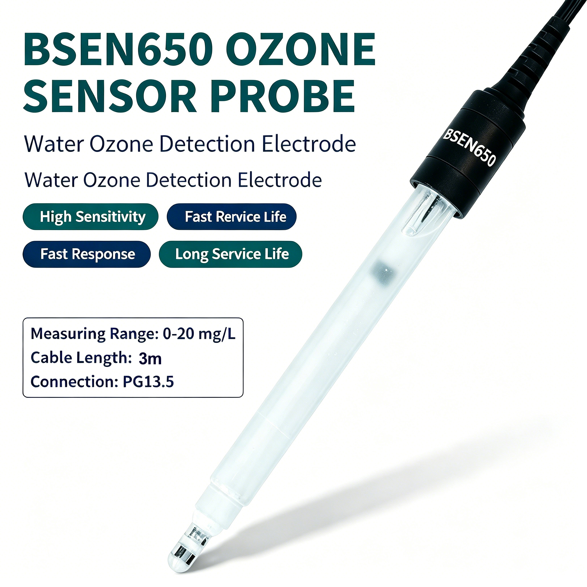 PM8200CL Dissolved Ozone Controller with Bsen650 Ozone Sensor, Online Water Ozone Detector for Water Treatment,Guangzhou Dnwell Machinery Co., ltd,PM8200CL Dissolved Ozone Controller with Bsen650 Ozone Sensor, Online Water Ozone Detector for Water Treatment
