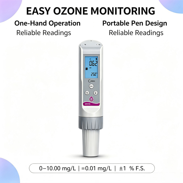 DOZ30 0-10ppm Portable Water Dissolved Ozone Analyzer Water Ozone test Pen with CS6930 Ozone Sensor DOZ100,Guangzhou Dnwell Machinery Co., ltd,DOZ30 0-10ppm Portable Water Dissolved Ozone Analyzer Water Ozone test Pen with CS6930 Ozone Sensor DOZ100
